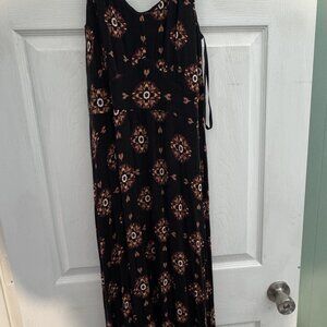 🤎 Torrid Size 0 Boho Tiered Maxi Dress 🤎